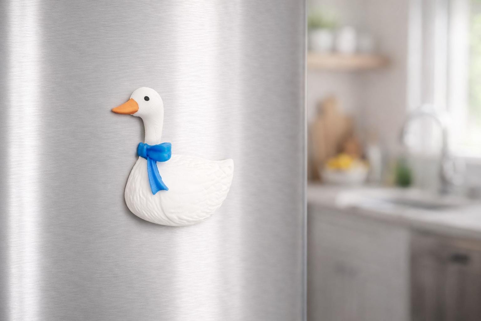 Vintage Goose Refrigerator Magnet