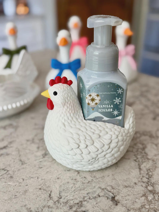 Chicken Soap Bottle Holder BBW 3D Printer file | STL 3MF | Commercial Use | Multi-Color 3MF | STL File