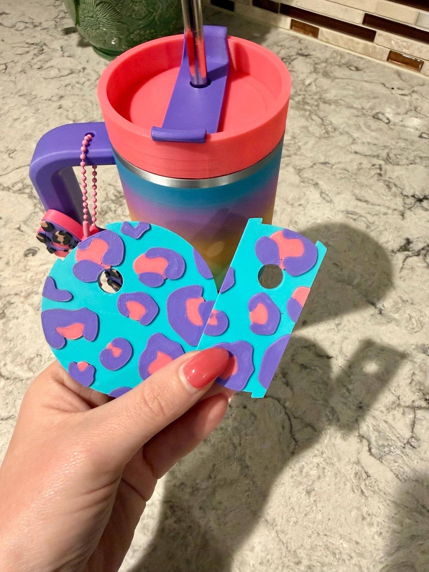 Decorative Toppers for Tumbler Can Holder | STL 3MF | Commercial Use